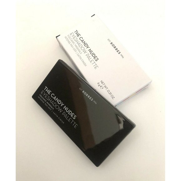 NEW KORRES Volcanic Minerals Candy Nudes Eyeshadow Palette Satin Shimmer - Picture 2 of 3